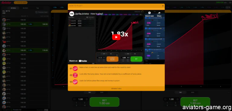 Guides on playing Aviator crash game