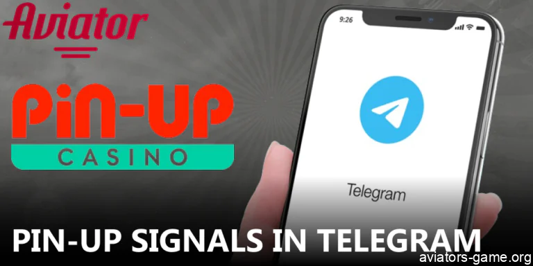 Aviator signals in Telegram for gamblers on Pin-Up